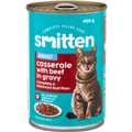 Smitten Wet Cat Food Casserole Beef In Gravy 400G