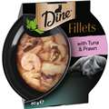 Dine Fillets Wet Cat Food Tuna & Prawn 60G