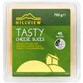 Hillview Tasty Cheese Slices 750G
