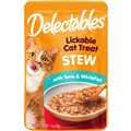 Delectables Lickable Stew Cat Treats Tuna & Whitefish 40G
