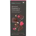 Pana Organic Almond Raspberry Dark Chocolate Block 80G