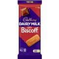 Cadbury Dairy Milk Biscoff Chocolate Block 170G