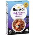 Sunsol High Protein Granola Choc Almond 450G