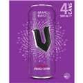 V Energy Energy Drink Grape Burst Cans 500Ml X 4 Pack