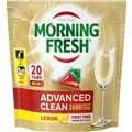 Morning Fresh Advanced Clean Dishwasher Tablets Lemon 20 Pack