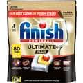 Finish Ultimate Plus Dishwashing Tablets Lemon 80 Pack