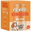 Nexba Buderim Ginger Spicy Kombucha 330Ml X 4 Pack