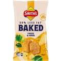 Smith'S Crinkle Cut Baked Potato Chips Cheese & Herbs 130G