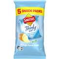 Smith'S Thinly Cut Potato Chips Sour Cream & Onion 95G 5 Pack