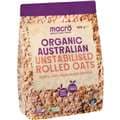 Macro Organic Oats Rolled Unstabilised 500G