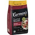 Carman'S Muesli Toasted Classic Fruit & Nut 875G
