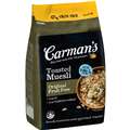 Carman'S Muesli Toasted Original Fruit Free 875G