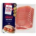 The British Sausage Co Raw Smoked Rindless Back Bacon 200G