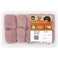 Rspca Approved Chicken Thigh Fillets Skinless Tray 1.3Kg - 1.7Kg