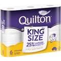 Quilton King Size 3 Ply Toilet Paper Unscented 6 Pack