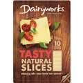 Dairyworks Tasty Natural Cheese Slices 200G