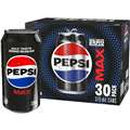 Pepsi Max No Sugar Cola Soft Drink Cans Multipack 375Ml X 30 Pack