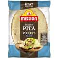 Mission Pita Bread Pockets Plain 420G