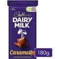 Cadbury Dairy Milk Caramel Chocolate Caramello Block 180G