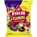 Cadbury Pascall Clinker Milk Chocolate Lollies Snack & Share Bag 160G