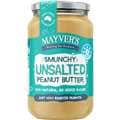 Mayver'S Unsalted Smunchy Peanut Butter 375G