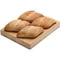 Seeded Diamond Ciabatta Rolls 4 Pack