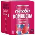 Nexba Kombucha Mixed Berry Drink Cans 330Ml X 4 Pack